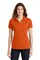 Sport-Tek® Women's Posi Charge Racer Collared Short Sleeve Mesh Polo